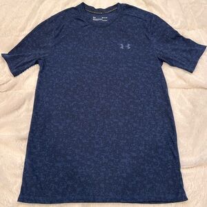 Under Armour Men's Navy Short Sleeve Tee